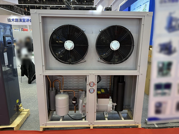 Air-Cooled Reciprocating Refrigeration Compressor Unit
